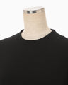 Triacetate 3D Floral Embroidery Top - black