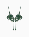 Embroidery Vest - green