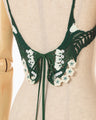 Embroidery Vest - green