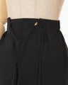 Nylon Typewriter Skirt - black