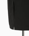 Nylon Typewriter Skirt - black