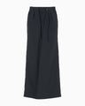 Nylon Typewriter Skirt - navy
