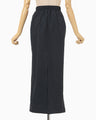 Nylon Typewriter Skirt - navy
