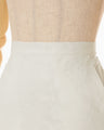 Washi Print Sheer Skirt - white