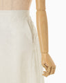 Washi Print Sheer Skirt - white
