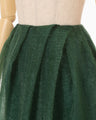 Shimmering Draped Skirt - green