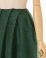 Shimmering Draped Skirt - green