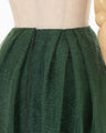 Shimmering Draped Skirt - green