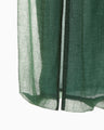 Shimmering Draped Skirt - green