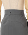 Wool Triacetate Lined Skirt - grey