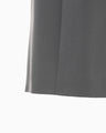Wool Triacetate Lined Skirt - grey