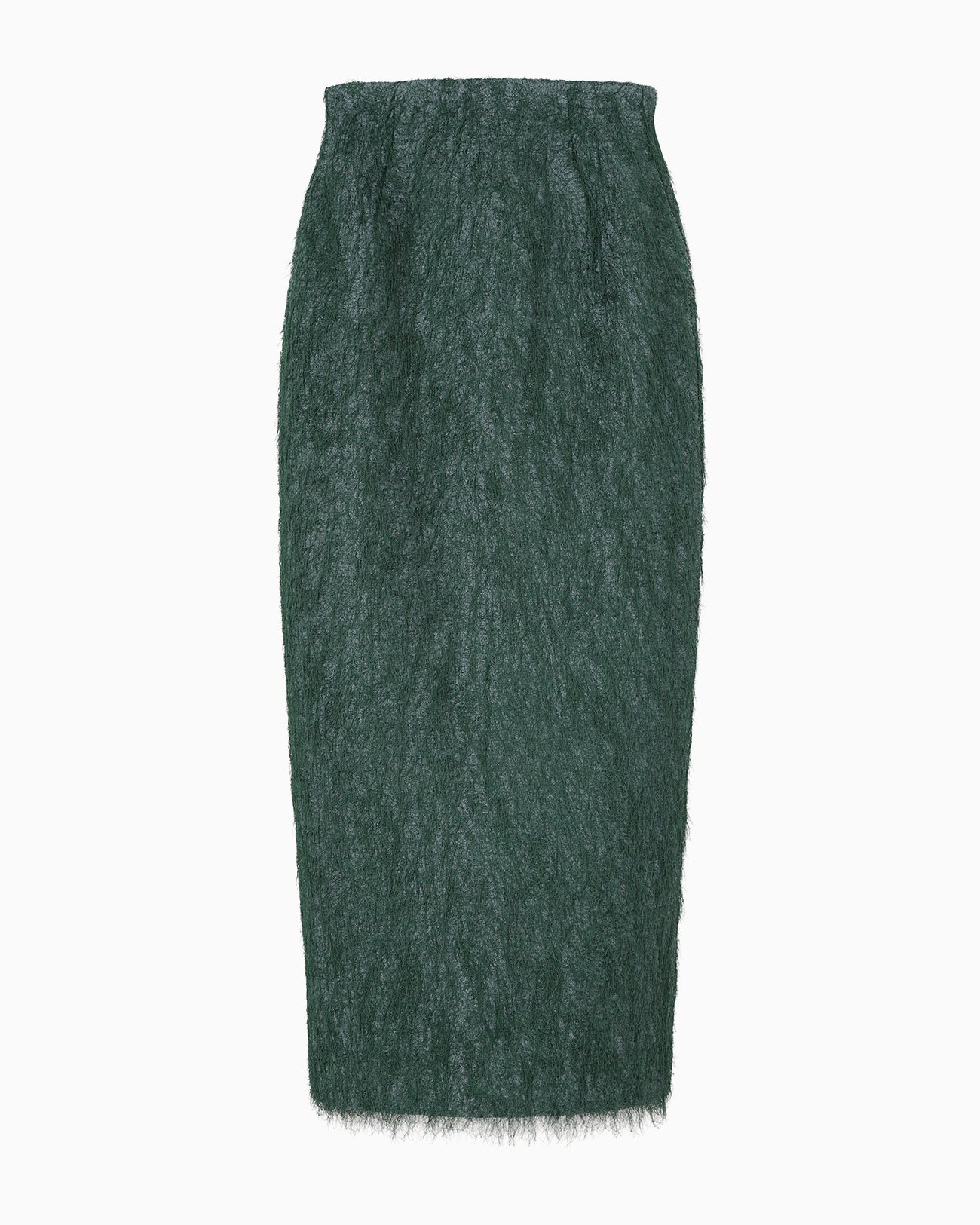 All-Over-Fringe Skirt - green - Mame Kurogouchi