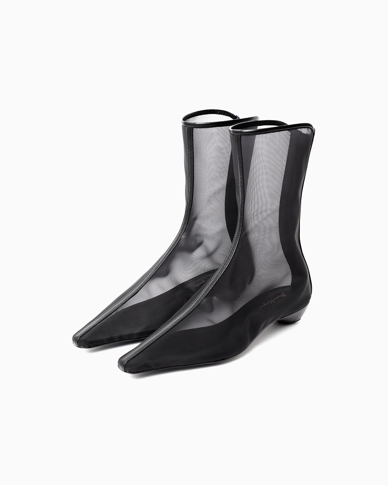 Tulle Boots - black - Mame Kurogouchi