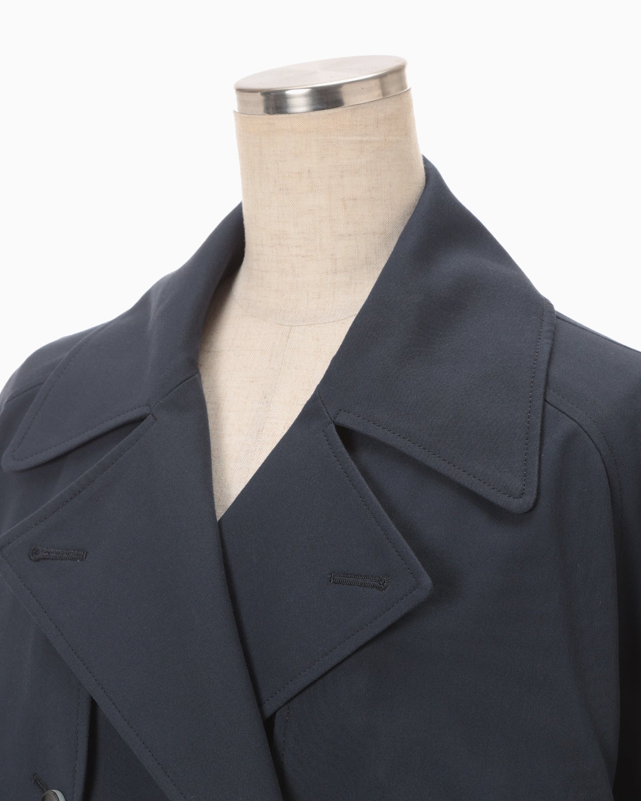 mame kurogouchi マメクロゴウ　スプリングトレンチコート Cording Embroidery Detailed Trench