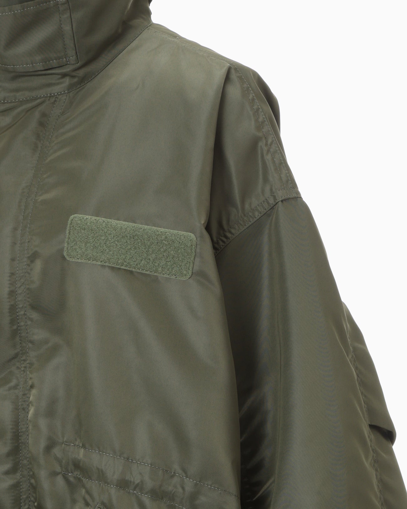 mame kurogouchi モッズコート Nylon Twill 3D Embroidery Mods Coat