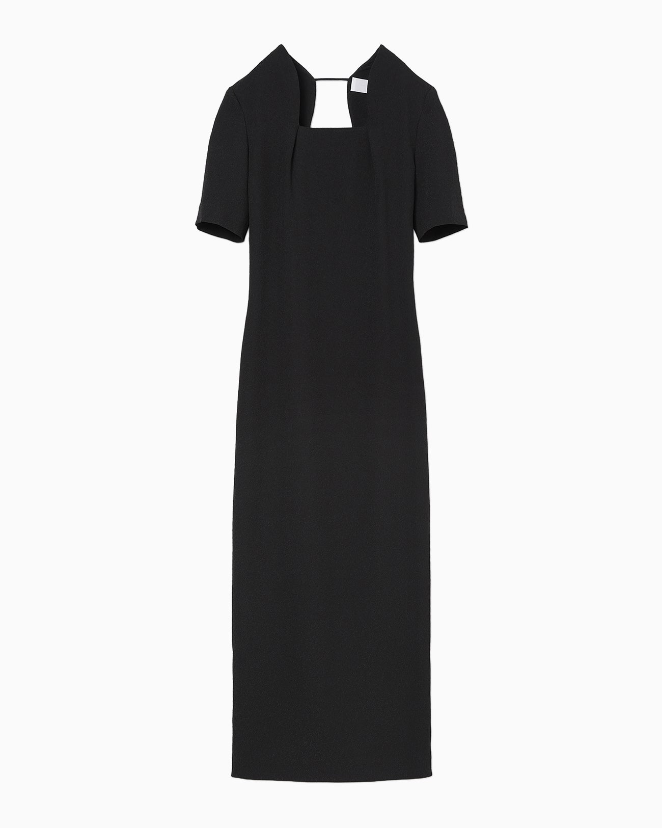 ドレス Floral Jacquard Square Neck Dress - black - Mame Kurogouchi