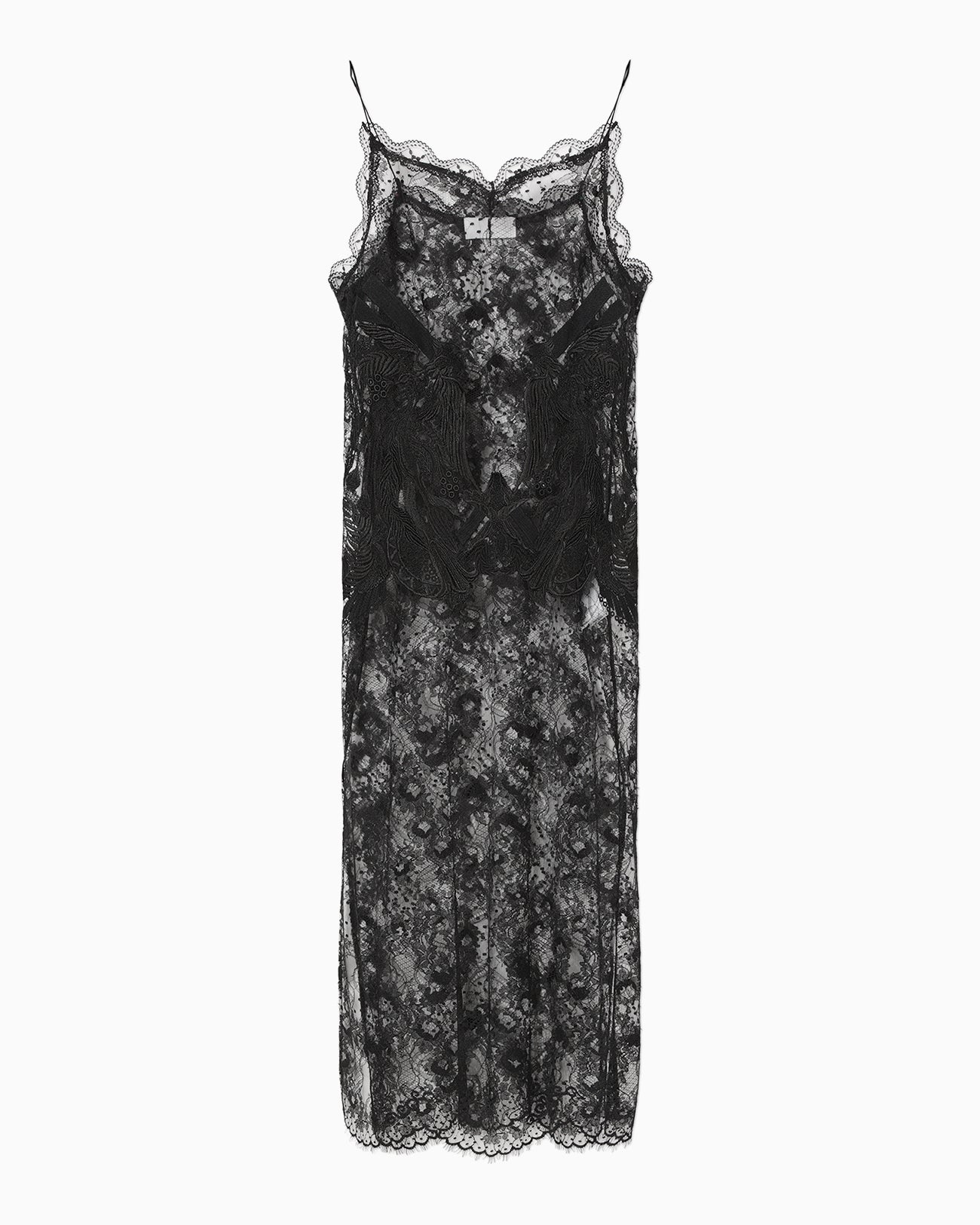 Riverlace Camisole Dress - black - Mame Kurogouchi