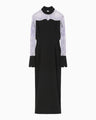 Riverlace Sleeve Classic Dress - black