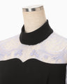 Riverlace Sleeve Classic Dress - black