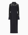 Riverlace Sleeve Classic Dress - navy