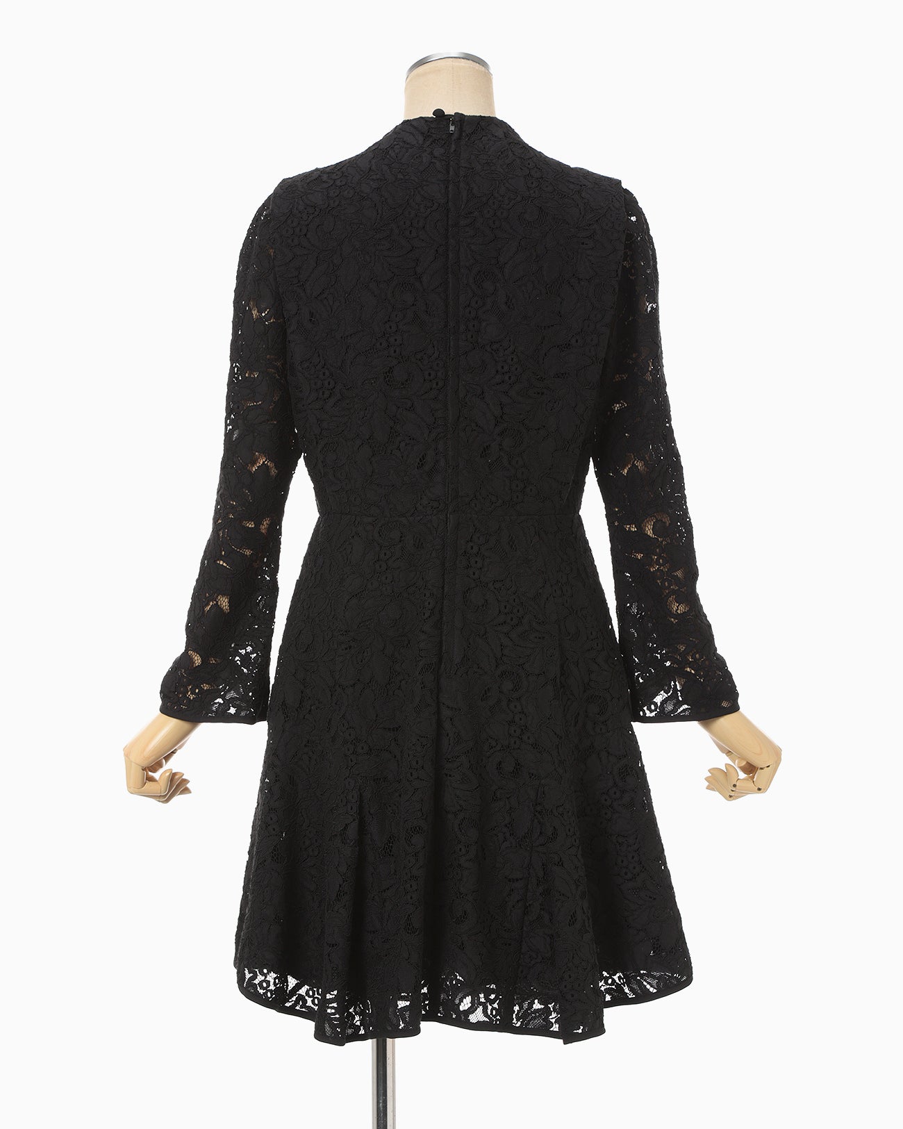 mame kurogouchi Kids Dress black 120サイズ Raschel Lace Flare Dress - black - Mame Kurogouchi
