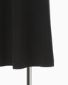 Triacetate Polyester Embroidered Dress - black