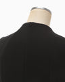 Triacetate Polyester Sleeveless Dress - black