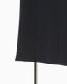 Triacetate Polyester Sleeveless Dress - navy