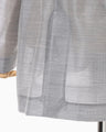 Wool Nylon Shimmering Jacket - grey