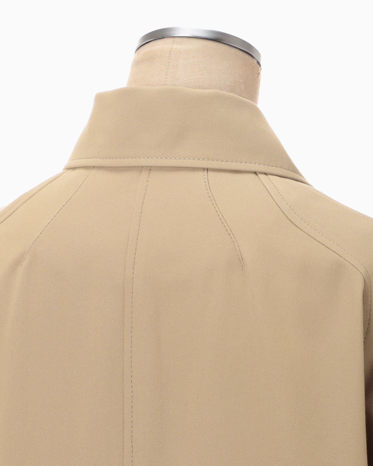 Cording Embroidery Detailed Middle Length Jacket - beige - Mame