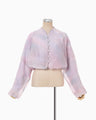 Triple-Layer Aurora-Dyed Jacket - pink