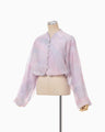 Triple-Layer Aurora-Dyed Jacket - pink