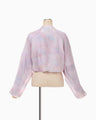 Triple-Layer Aurora-Dyed Jacket - pink