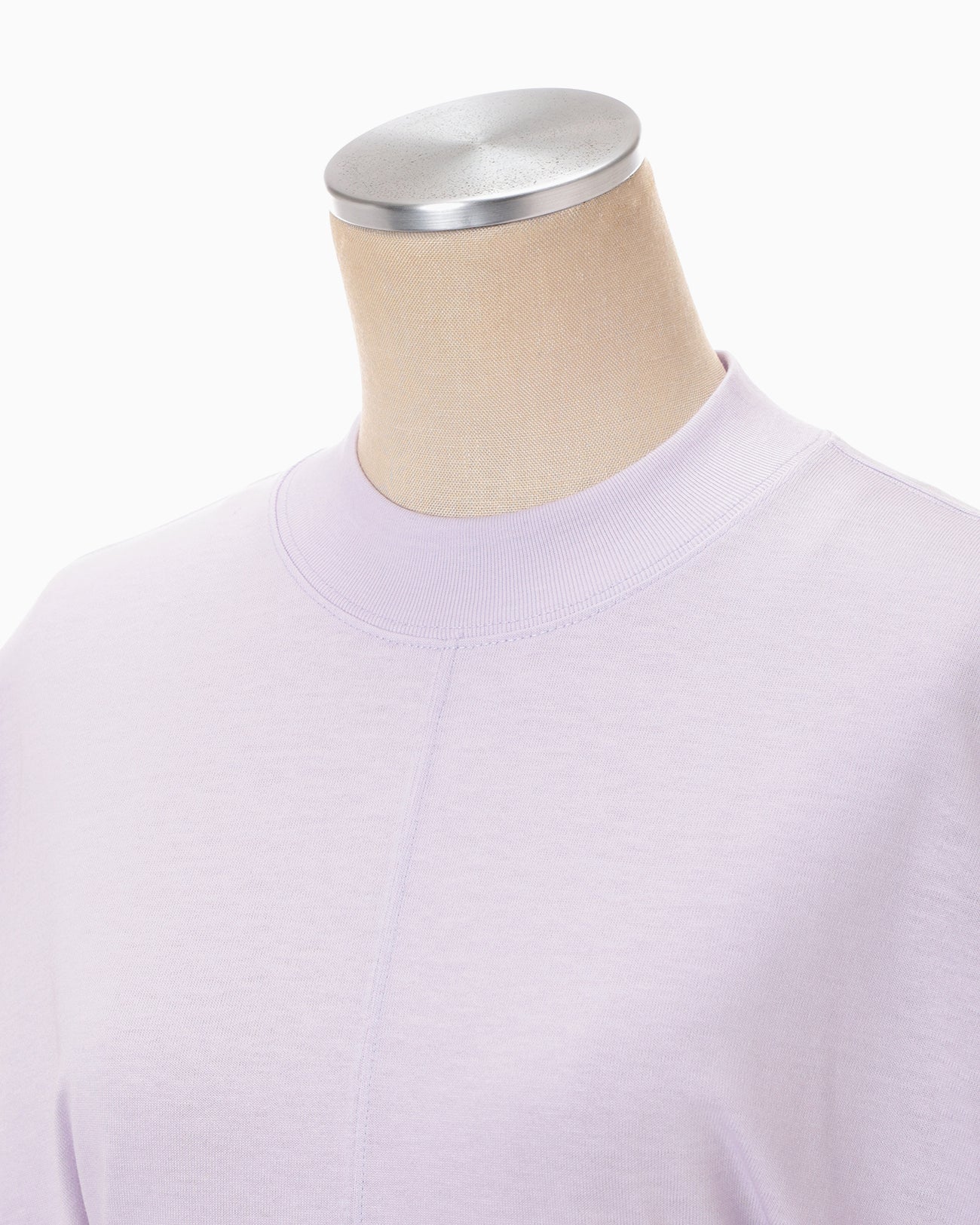 Cotton Jersey Flare Dress - purple - Mame Kurogouchi