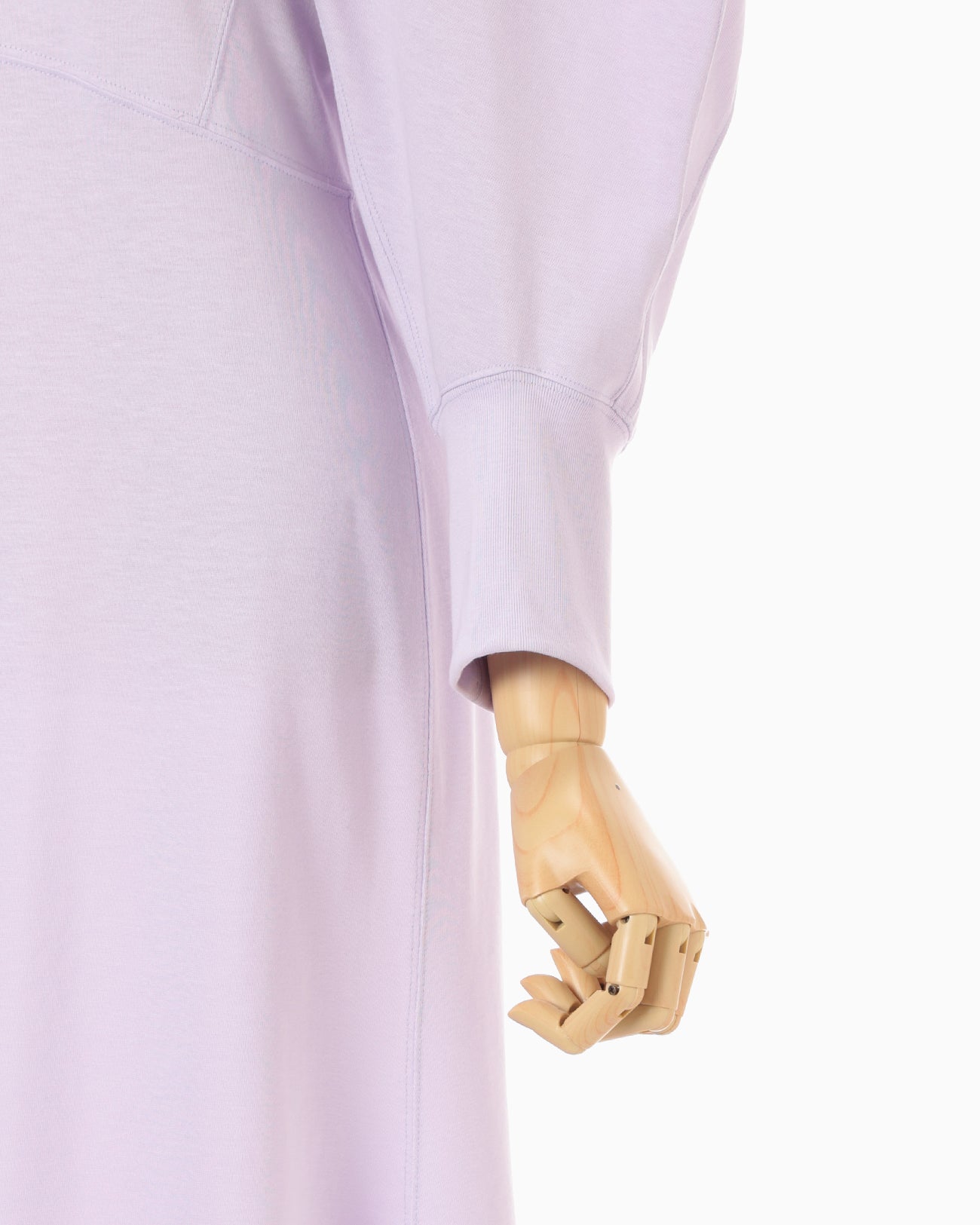 Cotton Jersey Flare Dress - purple - Mame Kurogouchi