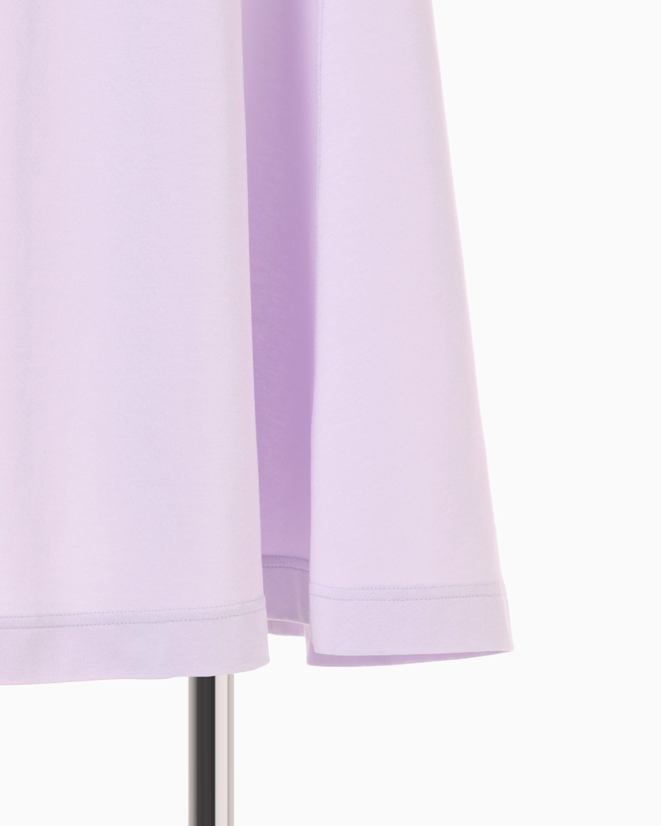 Cotton Jersey Flare Dress - purple - Mame Kurogouchi