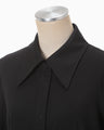 Cotton Jersey Shirt - black