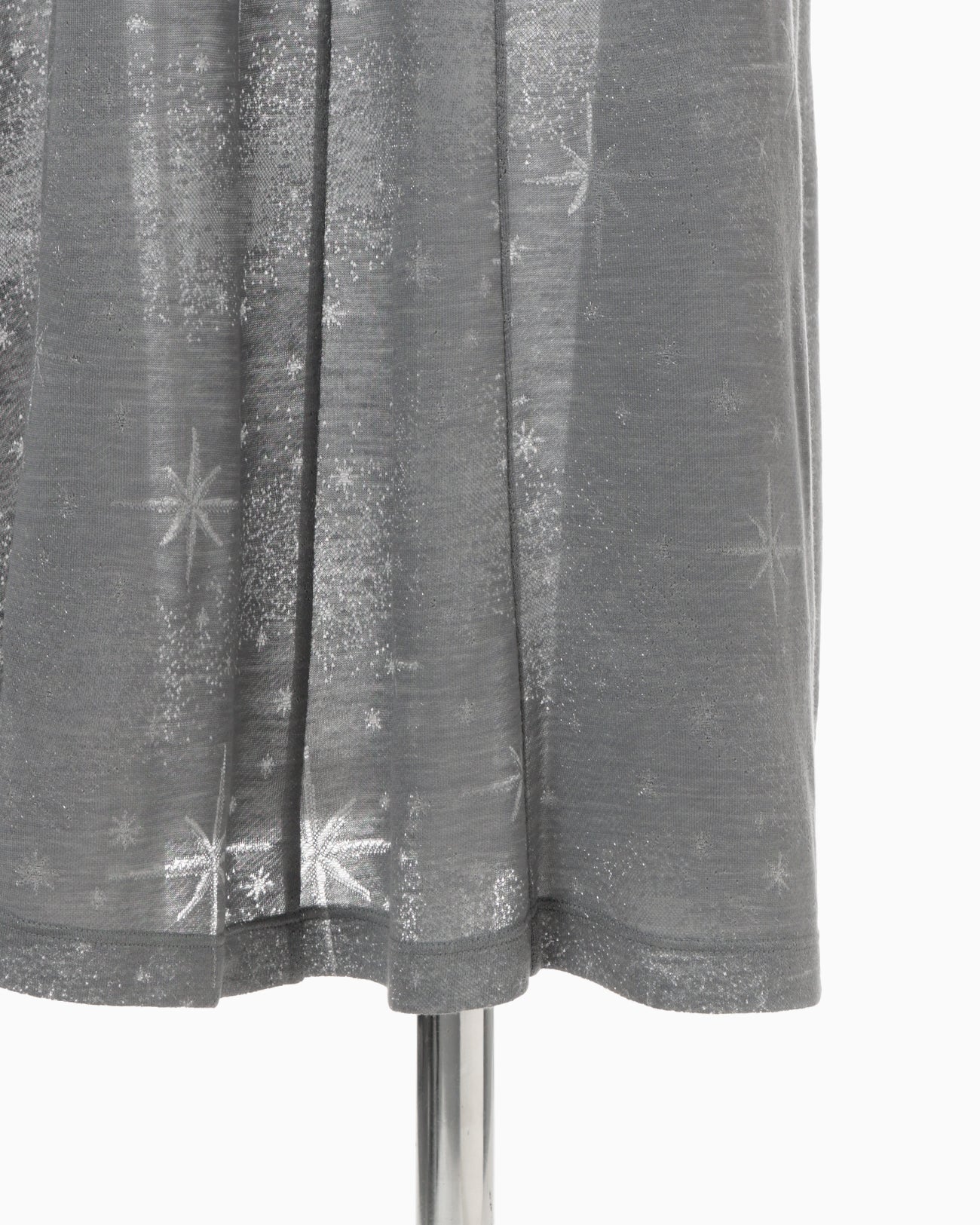 Starry Jersey Sheer Dress - grey - Mame Kurogouchi