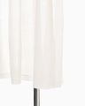 Starry Jersey Sheer Dress - white