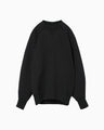 Double Face Jersey Relaxed Top - black