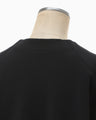 Double Face Jersey Relaxed Top - black