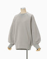 Double Face Jersey Relaxed Top - grey