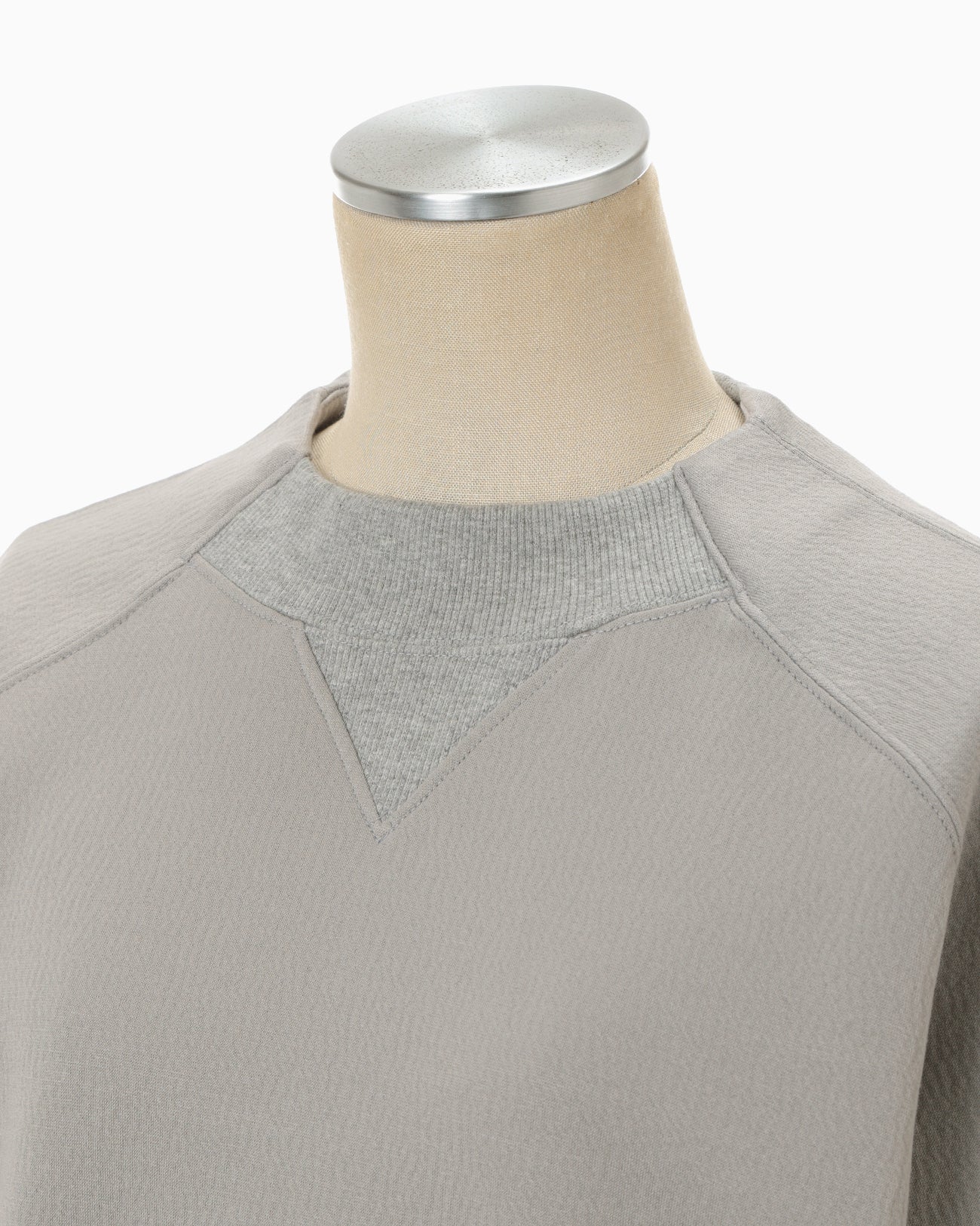 Double Face Jersey Relaxed Top - grey - Mame Kurogouchi