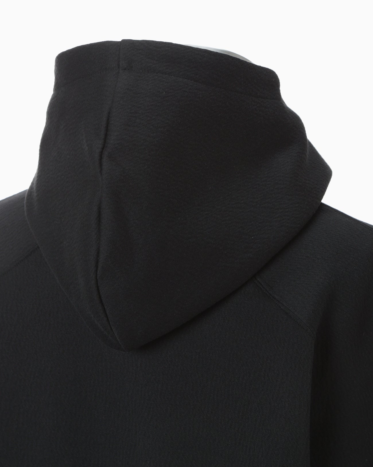 Double Face Jersey Relaxed Hoodie - black - Mame Kurogouchi