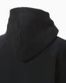 Double Face Jersey Relaxed Hoodie - black
