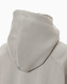 Double Face Jersey Relaxed Hoodie - grey