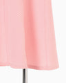 Shirring Jersey Jacquard Dress - pink