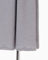 Shirring Jersey Jacquard Flare Skirt - grey