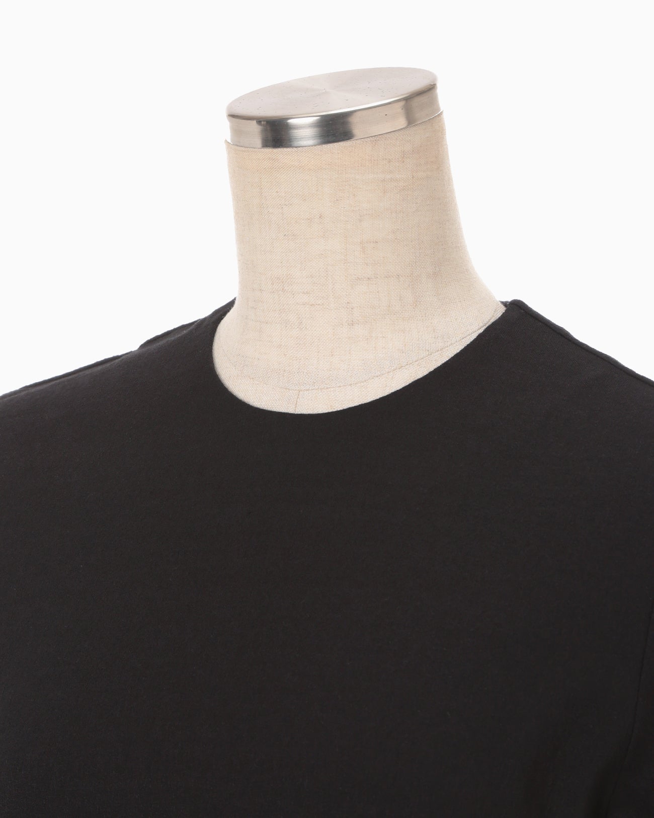 Cotton Plainstitch Top - black - Mame Kurogouchi