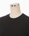 Cotton Plainstitch Top - black